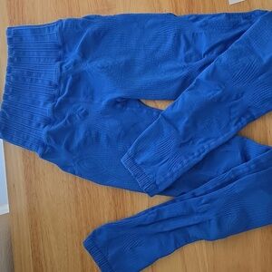 Free People Movement Electric Blue Leggings Small #105